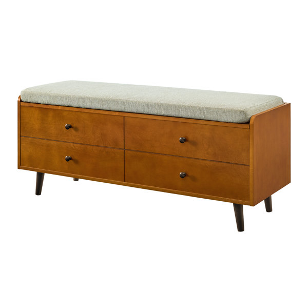 Wade Logan® Domingue Flip Top Storage Bench & Reviews Wayfair